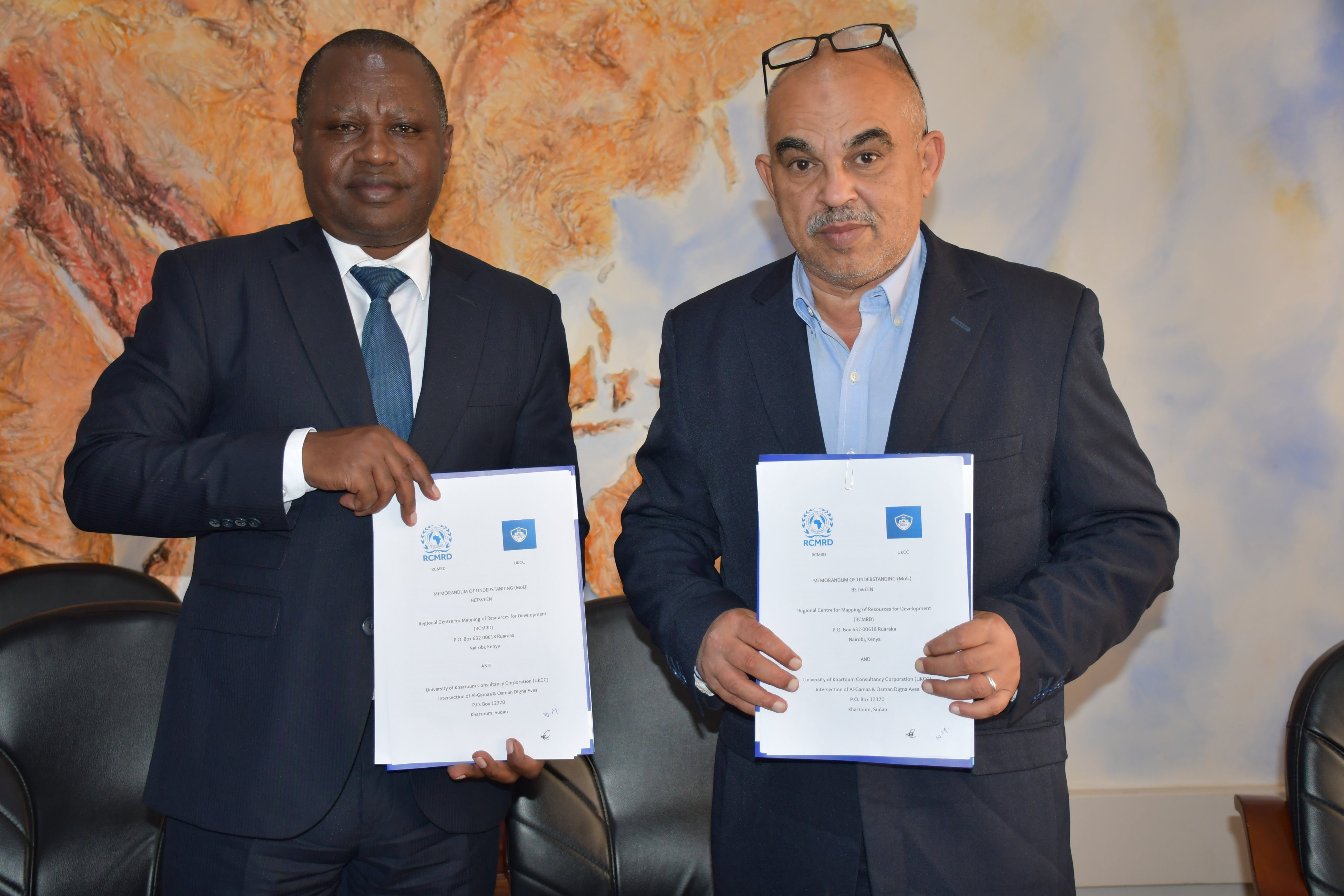 RCMRD and University of Khartoum Consultancy Corporation Sign MoU to Advance Geospatial Science, Research, and Capacity Development in Africa